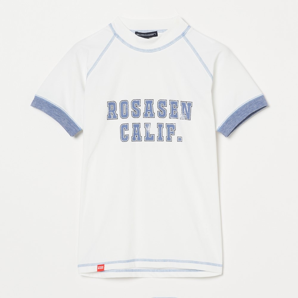 ROSASEN（レディース）ゴルフウェア 吸水速乾 ソロナ天竺 半袖モックネックシャツ 045-23241-25SS-005