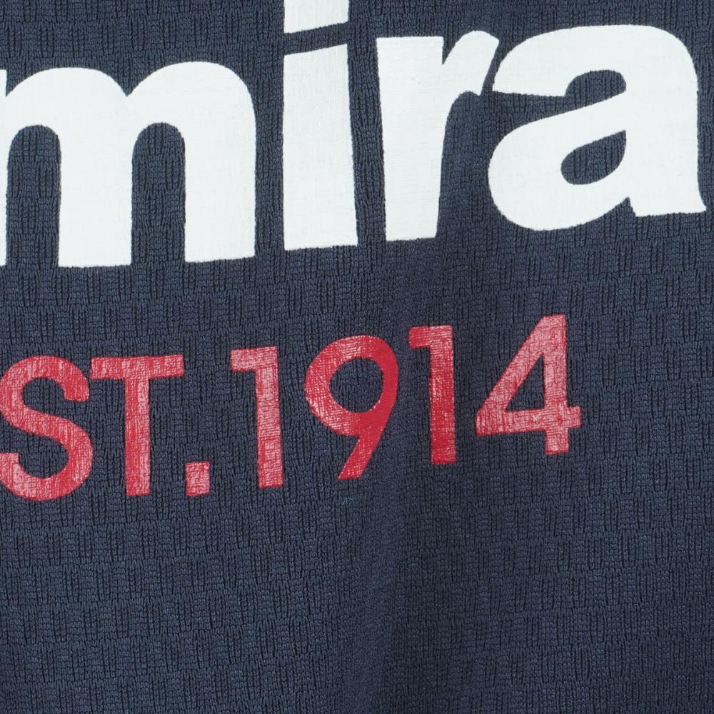 アドミラル ゴルフ（Admiral GOLF）（レディース）モックネック ゴルフ 半袖 カラタッチ ロゴプリントモックシャツADLA518-NVY