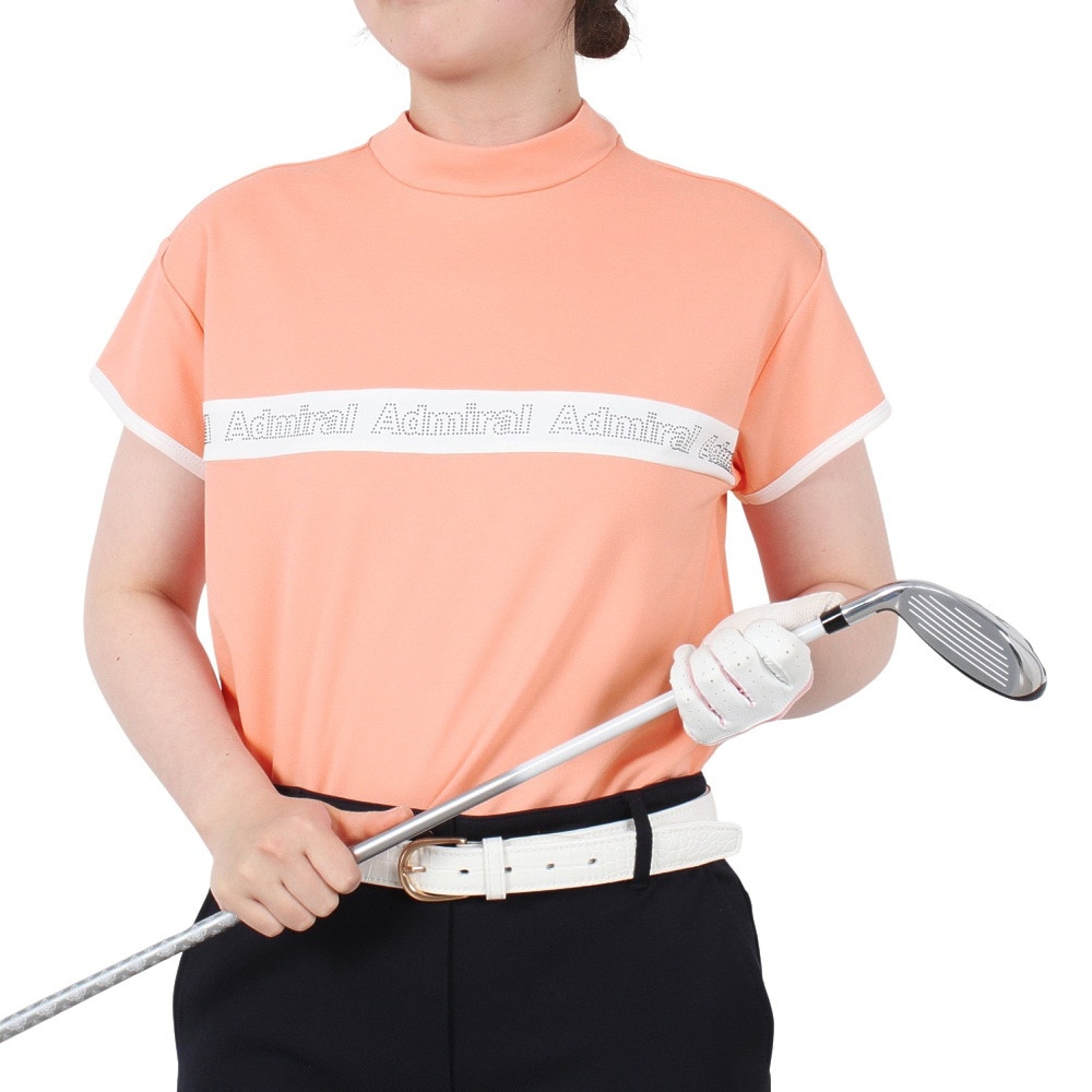 Admiral Golf アドミラルゴルフ ドライカノコ モックシャツ　Lサイズ Admiral Golf アドミラルゴルフ ドライカノコ モックシャツ L