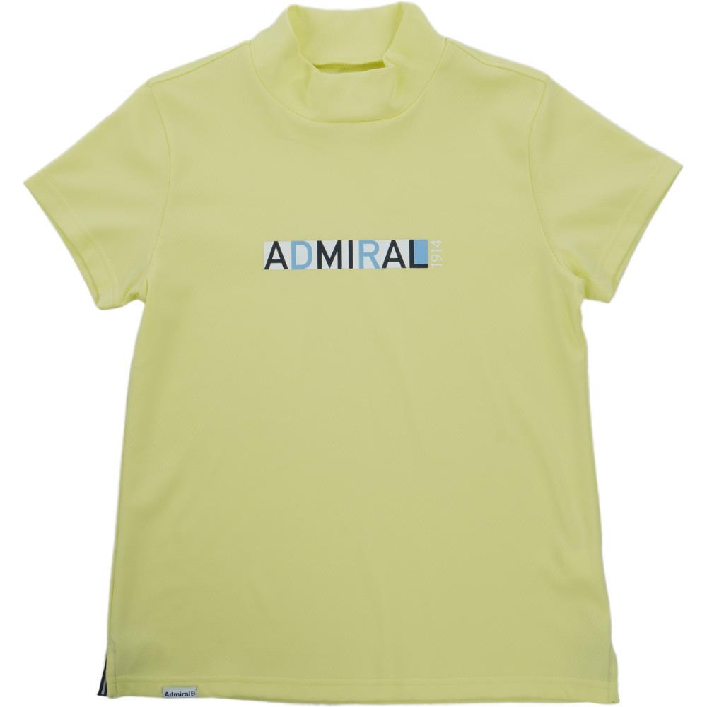 アドミラル ゴルフ（Admiral GOLF）（レディース）ゴルフウェア 半袖 カラタッチ ドライモックシャツ ADLA532-YEL