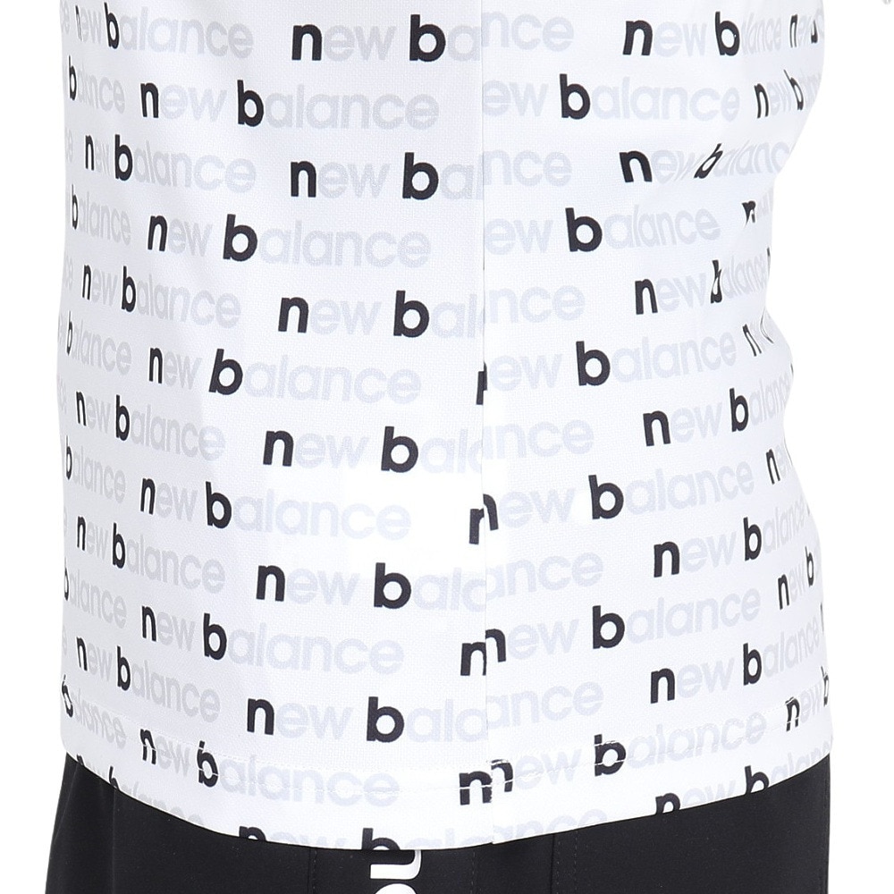 ニューバランス（new balance）（レディース）ゴルフウェア 半袖 モックネック プルオーバー 012-5166501-032