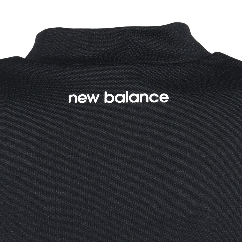 ニューバランス（new balance）（レディース）ゴルフウェア 接触冷感 フレンチスリーブ モックネックシャツ 012-5166506-010
