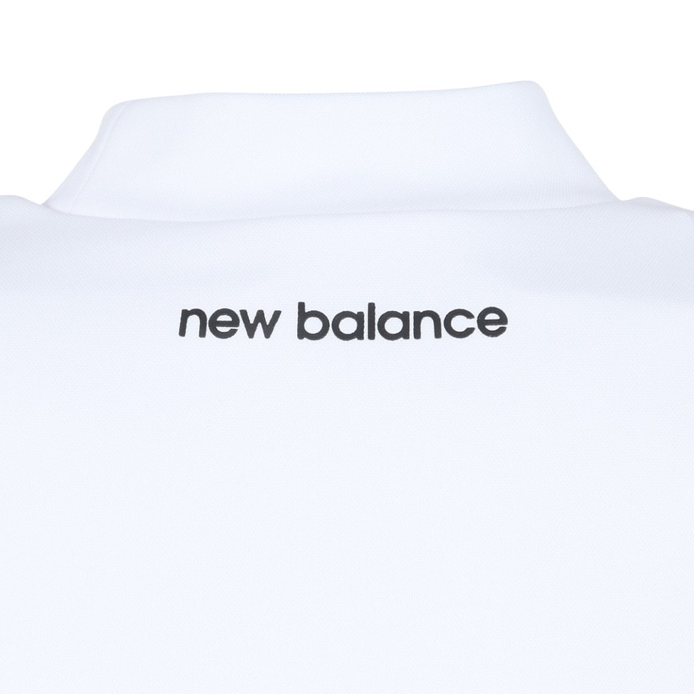ニューバランス（new balance）（レディース）ゴルフウェア 接触冷感 フレンチスリーブ モックネックシャツ 012-5166506-030