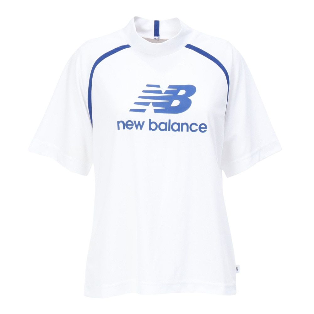 ニューバランス（new balance）（レディース）ゴルフ 半袖 モックネック プルオーバー 012-5166511-030