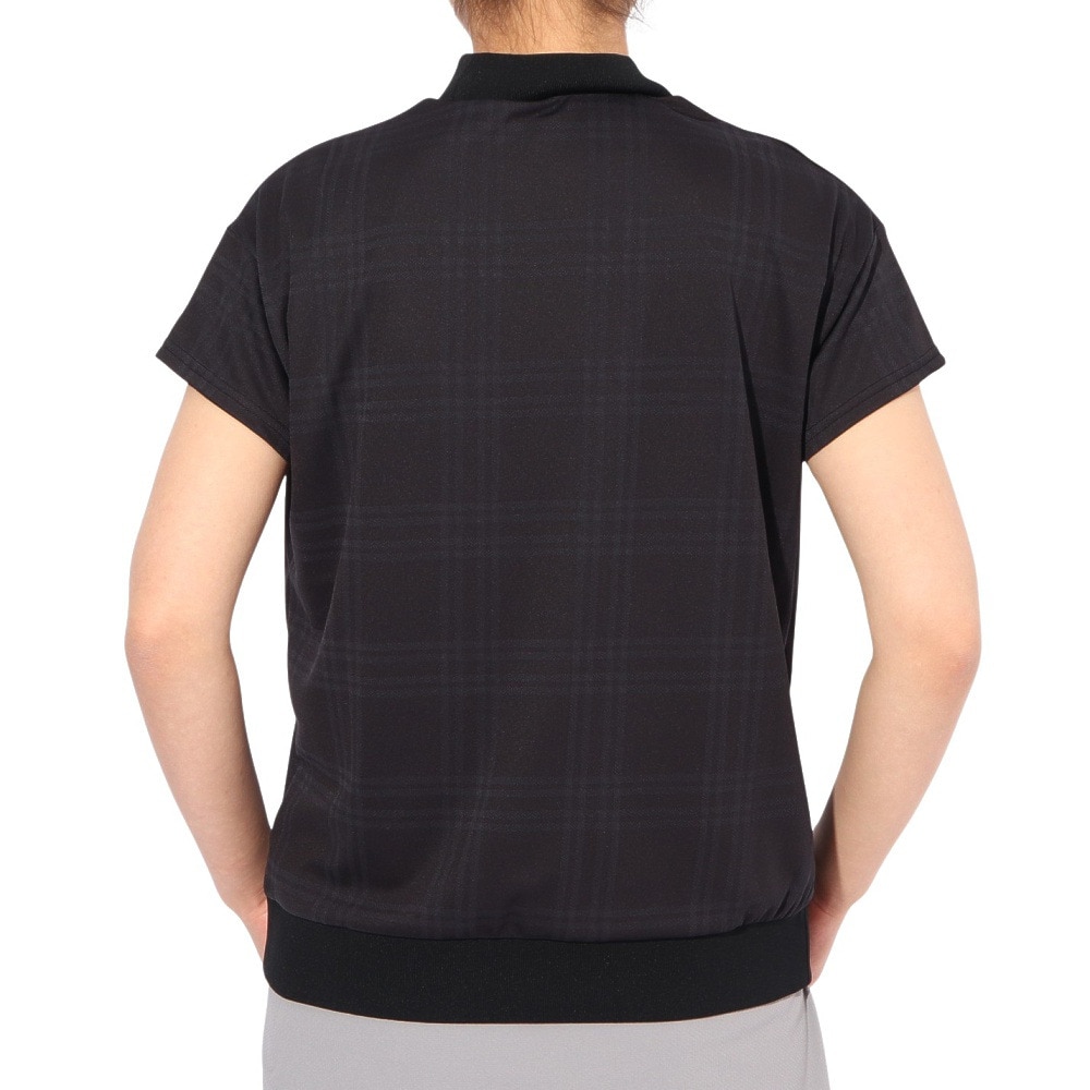 ニューバランス（new balance）（レディース）ゴルフ 半袖 モックネック プルオーバー 012-5166512-010