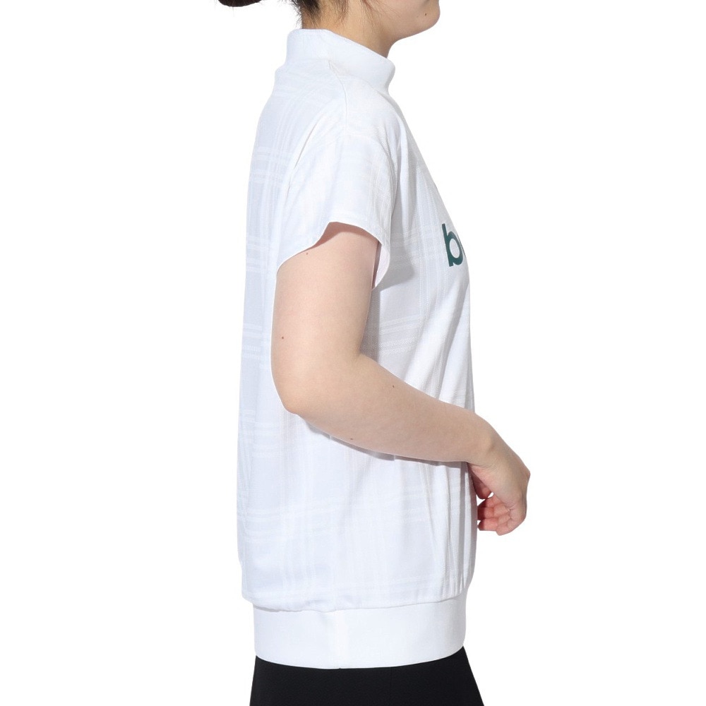 ニューバランス（new balance）（レディース）ゴルフ 半袖 モックネック プルオーバー 012-5166512-030