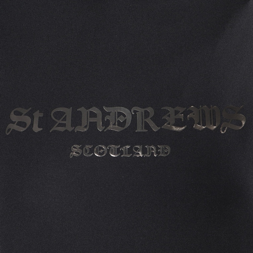 セントアンドリュース（ST.ANDREWS）（レディース）モックネック ゴルフ カチオンポリエステル ベア天 半袖ハイネック 043-5167352-010
