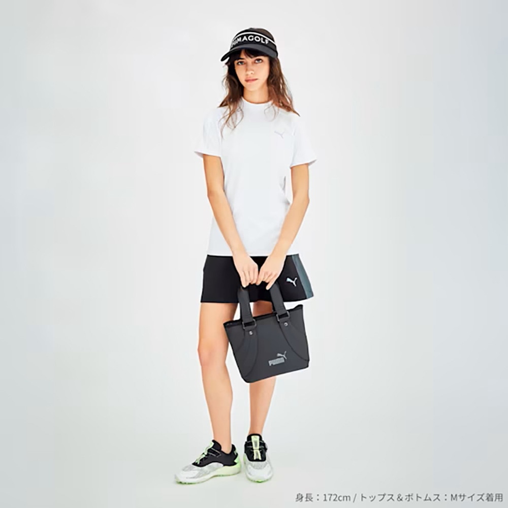 プーマ（PUMA）（レディース）ゴルフウェア PF テック ライン 3D 半袖 モックネックシャツ 633362-03