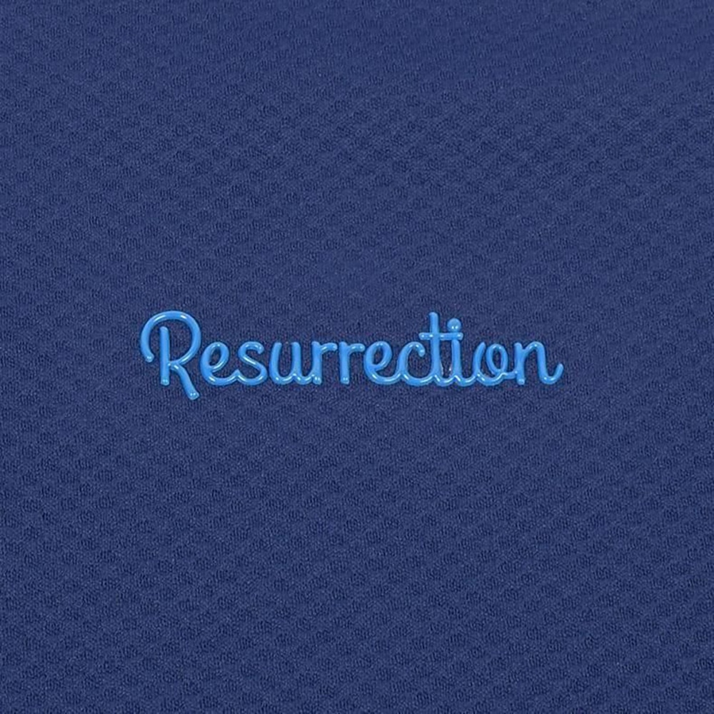 レザレクション（Resurrection）（レディース）モックネック ゴルフ 半袖 ドルマンスリーブモックネック BE12IN15-W