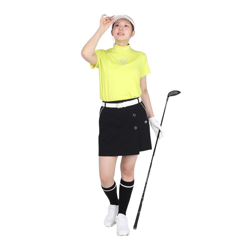 キャロウェイ（CALLAWAY）（レディース）ゴルフウェア 半袖モックネックシャツ C25234202-1060
