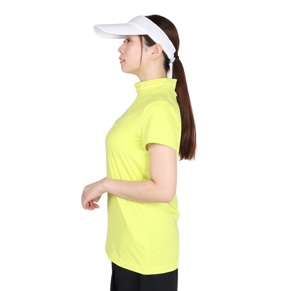 キャロウェイ（CALLAWAY）（レディース）ゴルフウェア 半袖モックネックシャツ C25234202-1060
