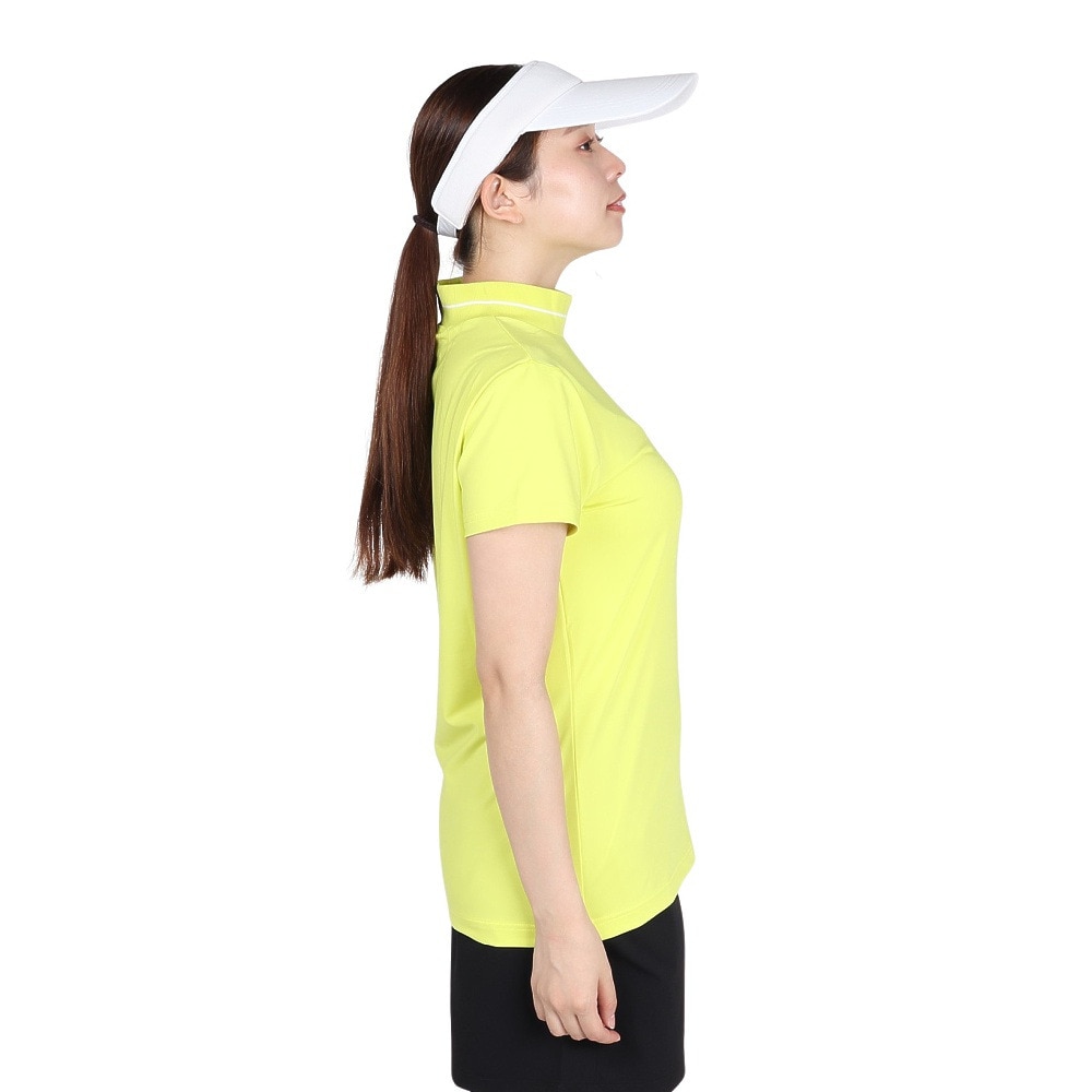キャロウェイ（CALLAWAY）（レディース）ゴルフウェア 半袖モックネックシャツ C25234202-1060