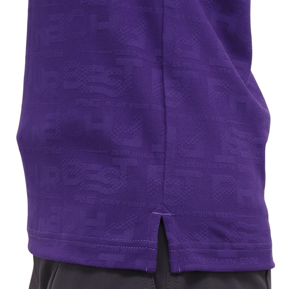 ピン（PING）（レディース）ゴルフウェア モックネック ロゴジャカード 長袖ハイネックシャツ 622-5266900-080