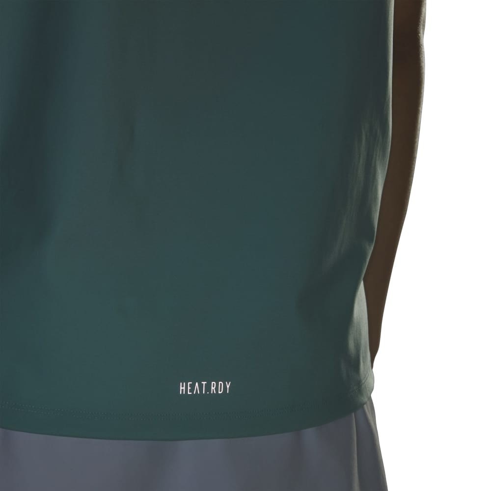 アディダス（adidas）（レディース）ゴルフ HEAT. RDY モックネック 半袖シャツ JWJ93-JM3005 LBLU