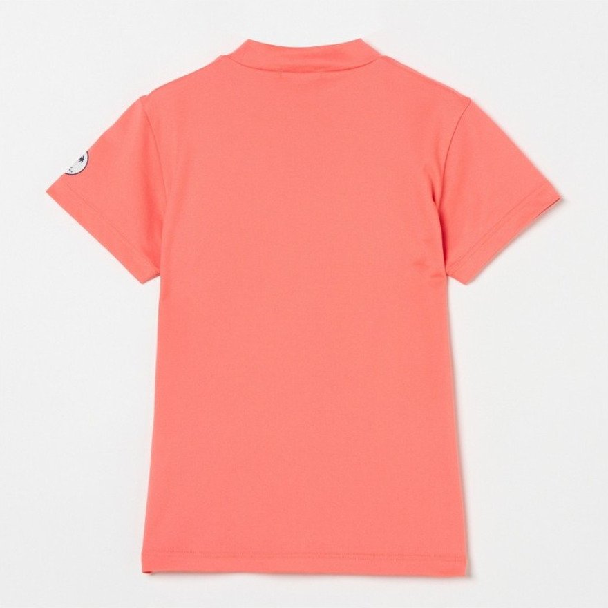 ROSASEN（ROSASEN）（レディース）ゴルフ ベアカノコ 半袖モックネックシャツ 045-25343-26SS-035
