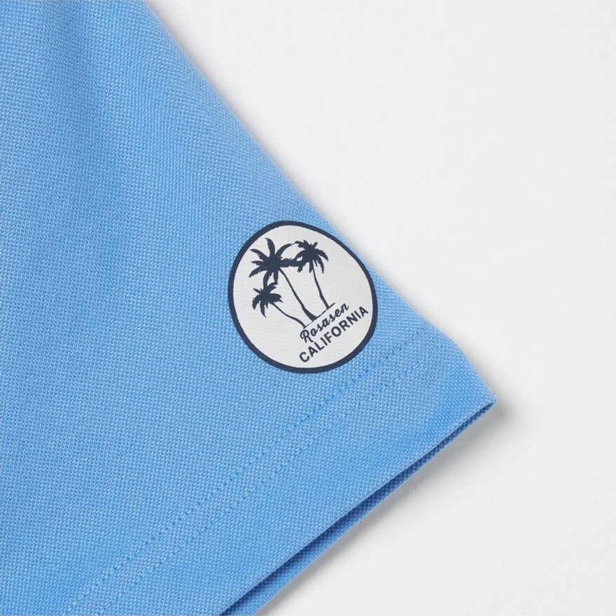 ROSASEN（ROSASEN）（レディース）ゴルフ ベアカノコ 半袖モックネックシャツ 045-25343-26SS-091