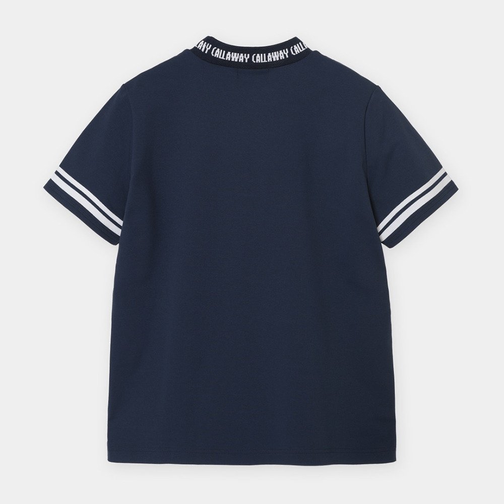 キャロウェイ（CALLAWAY）（レディース）ゴルフウェア UVカット裏クール半袖モックネックシャツ C26134206-1120