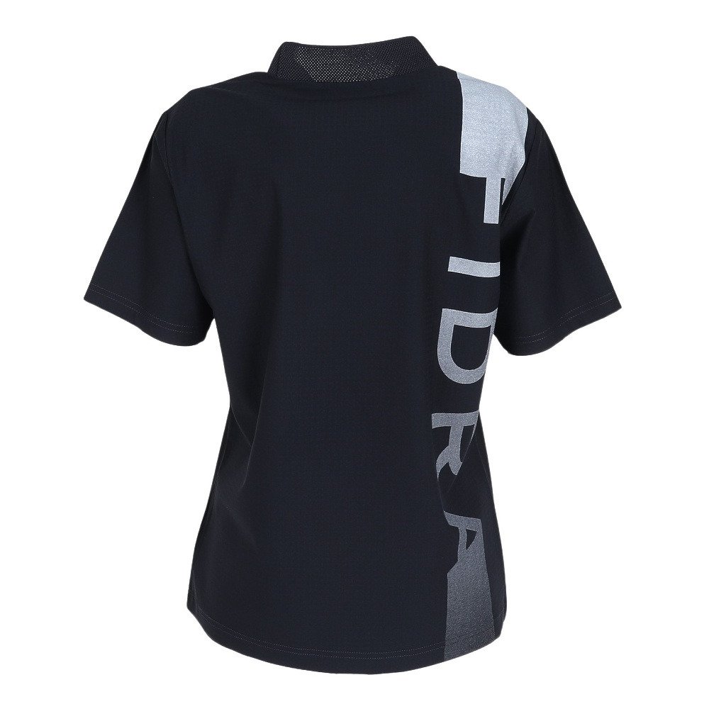 フィドラ（FIDRA）（レディース）ゴルフウェア 吸汗速乾 モックネック レディース 半袖シャツ FD5VUG20 NVY