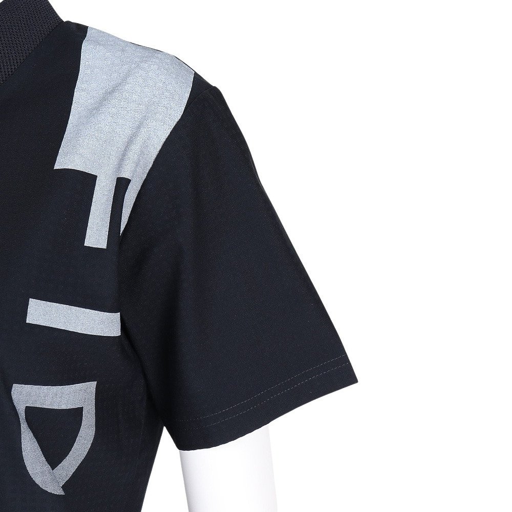 フィドラ（FIDRA）（レディース）ゴルフウェア 吸汗速乾 モックネック レディース 半袖シャツ FD5VUG20 NVY