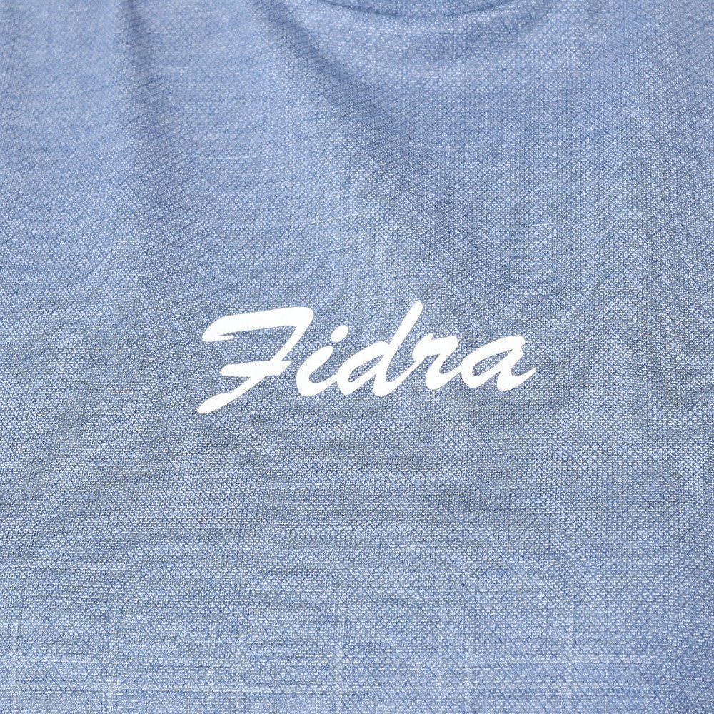 フィドラ（FIDRA）（レディース）ゴルフウェア 半袖 モックネックシャツ FD5RUG06 NVY