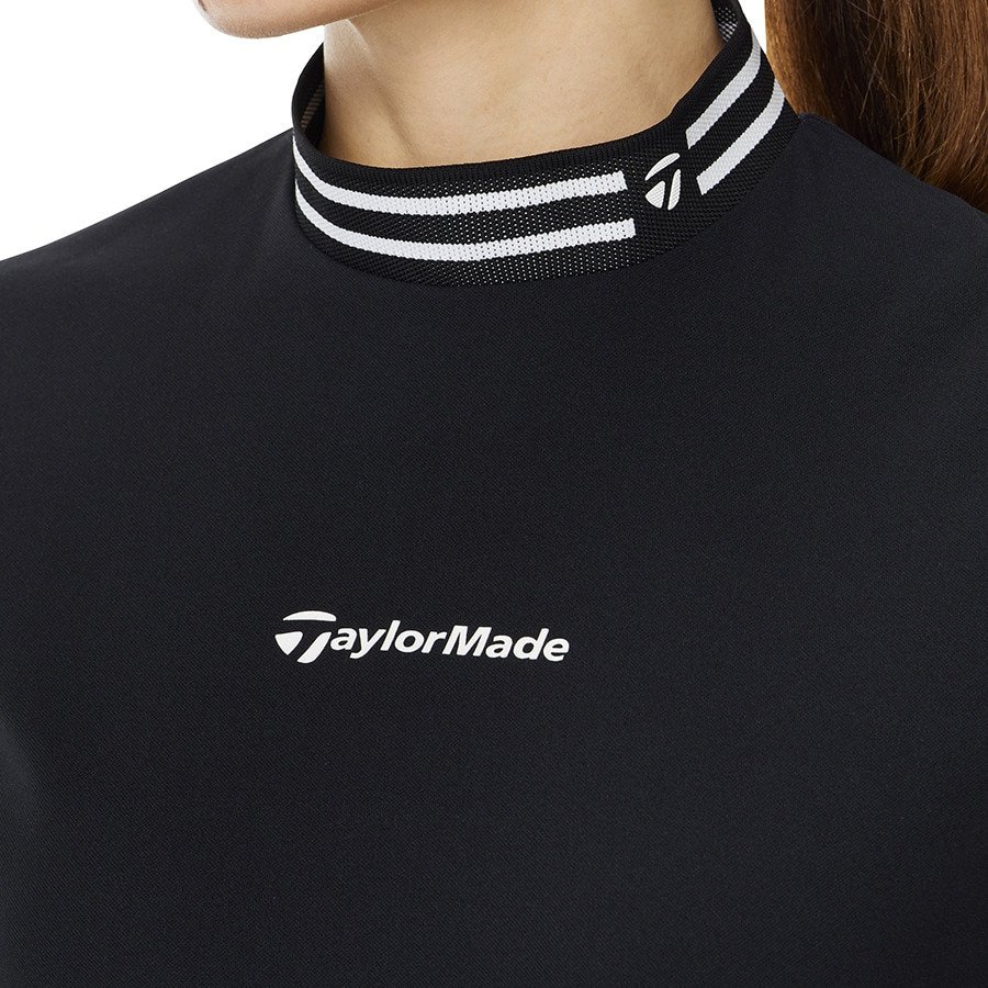 1回着用のみ！　TaylorMade ゴルフ ワンピース モックネック　サイズＬ テーラーメイド（TAYLORMADE）（レディース）ゴルフウェア 吸水速乾