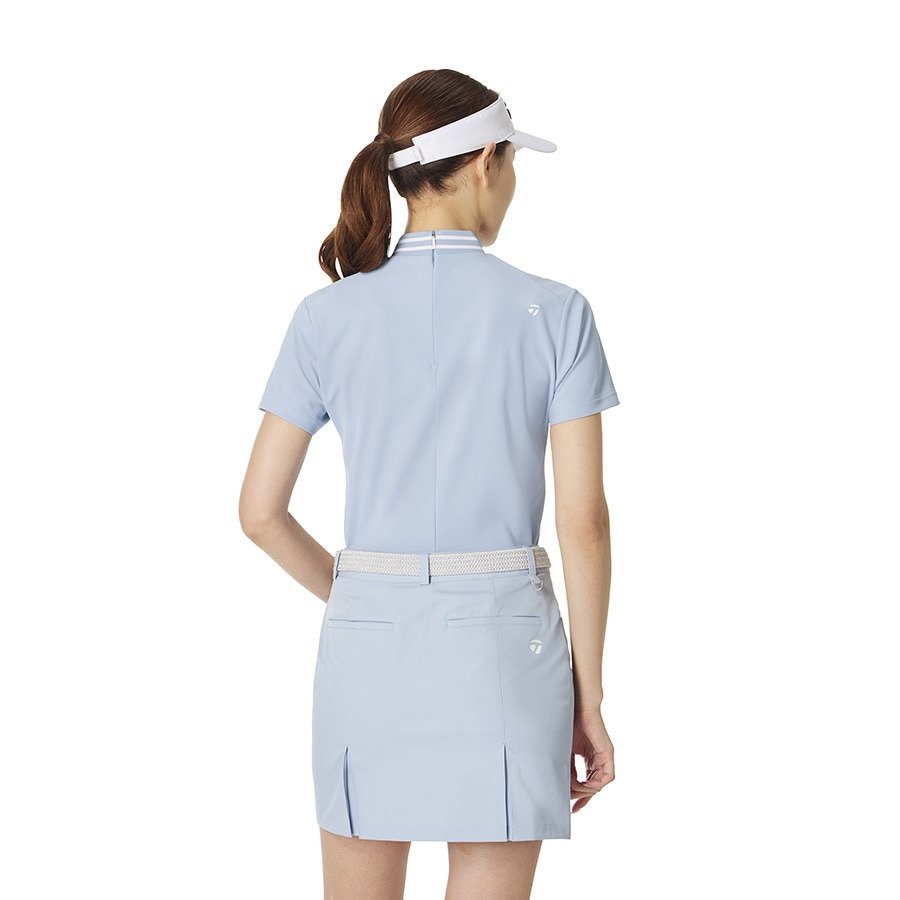 テーラーメイド（TAYLORMADE）（レディース）モックネック レディース ゴルフ ベーシック半袖モック M24193-TL801
