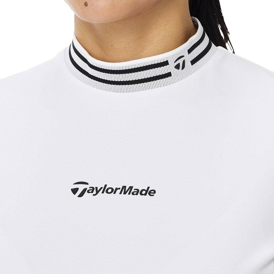 TaylorMade モックネックシャツ Lサイズ テーラーメイド（TAYLORMADE）（レディース）ゴルフウェア 吸水速乾