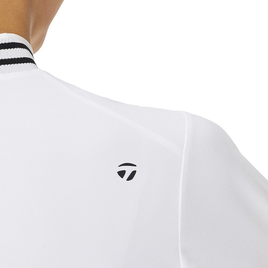 テーラーメイド（TAYLORMADE）（レディース）ゴルフウェア 吸水速乾 定番 半袖モックネックシャツ M24194-TL801