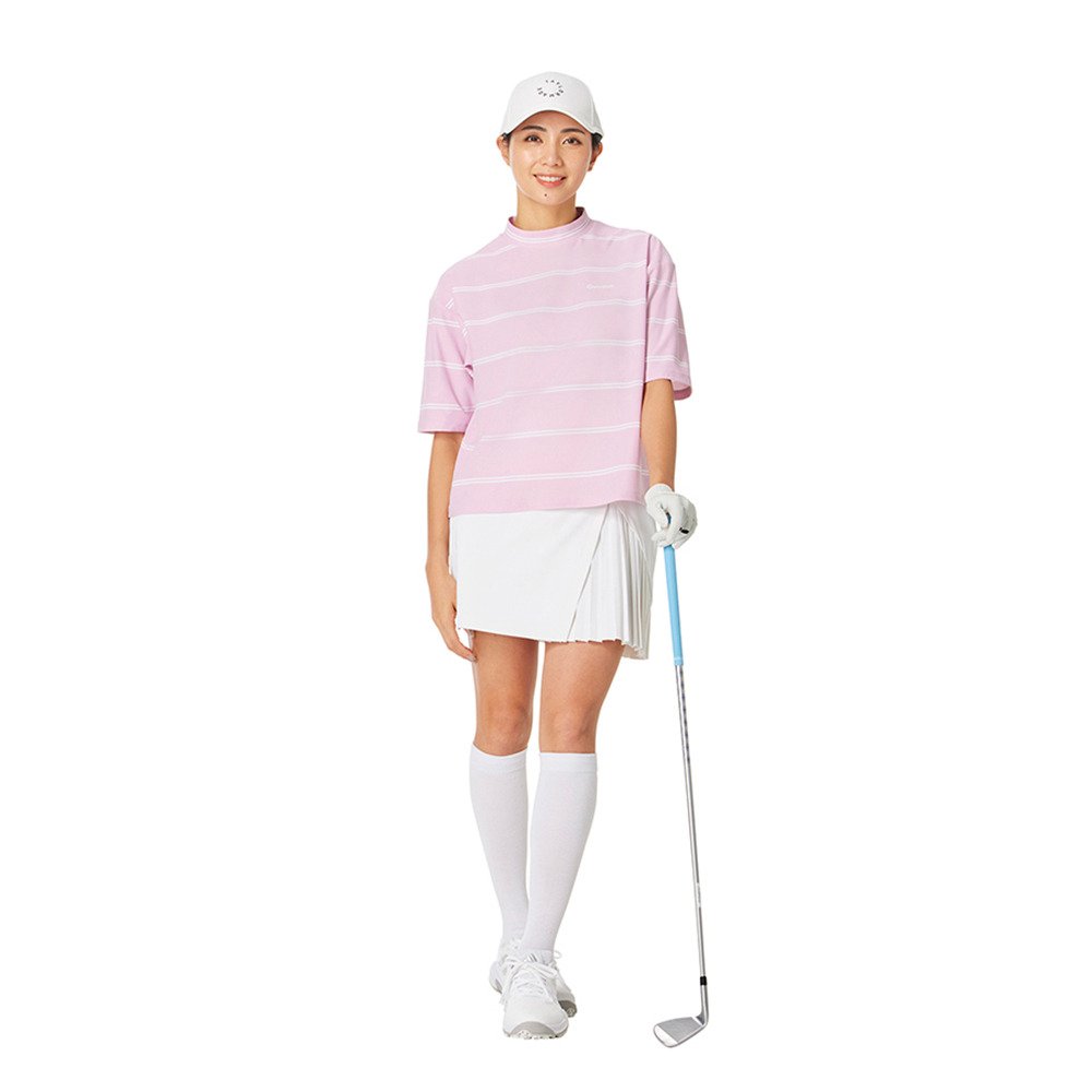 テーラーメイド（TAYLORMADE）（レディース）モックネック ゴルフ 半袖