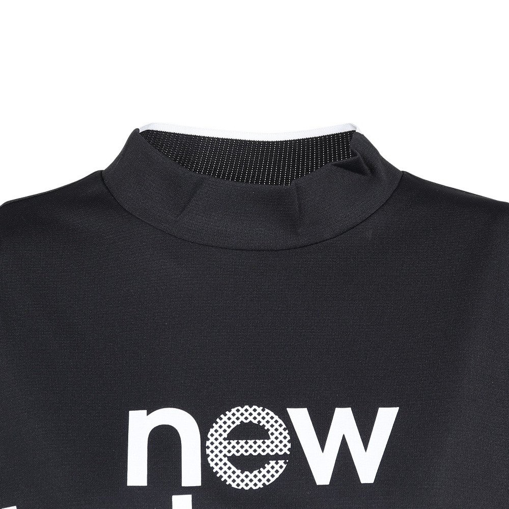 ニューバランス（new balance）（レディース）ゴルフウェア 半袖 ハーフスリーブ モックネックシャツ 012-6166508-010