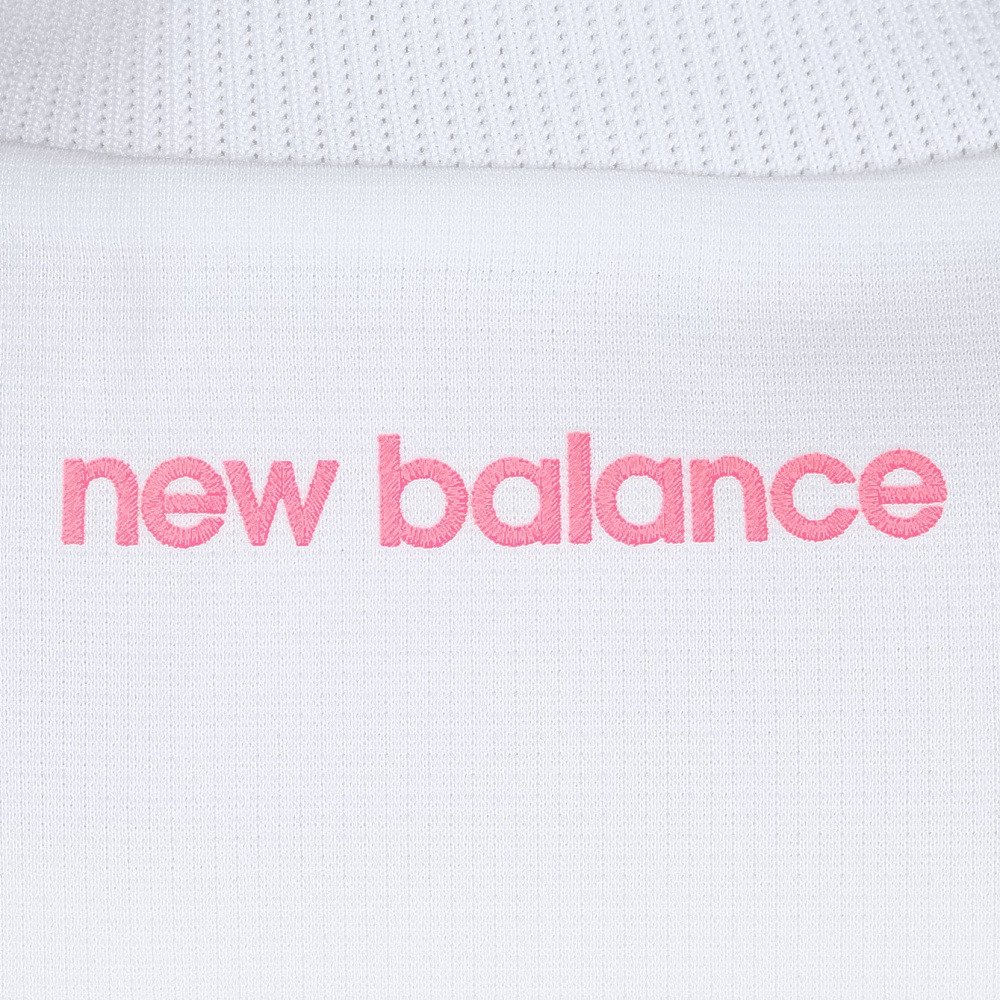 ニューバランス（new balance）（レディース）ゴルフウェア 半袖 ハーフスリーブ モックネックシャツ 012-6166508-030