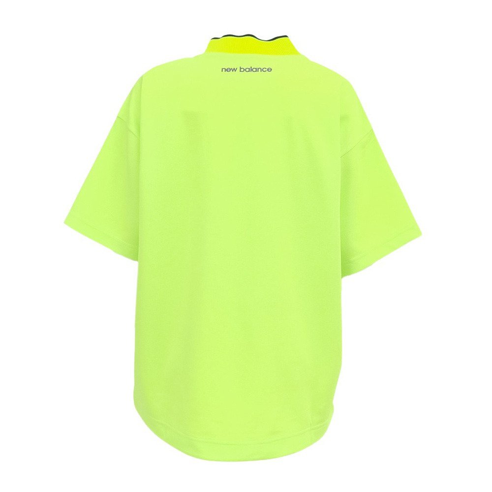 ニューバランス（new balance）（レディース）ゴルフウェア 半袖 ハーフスリーブ モックネックシャツ 012-6166508-061