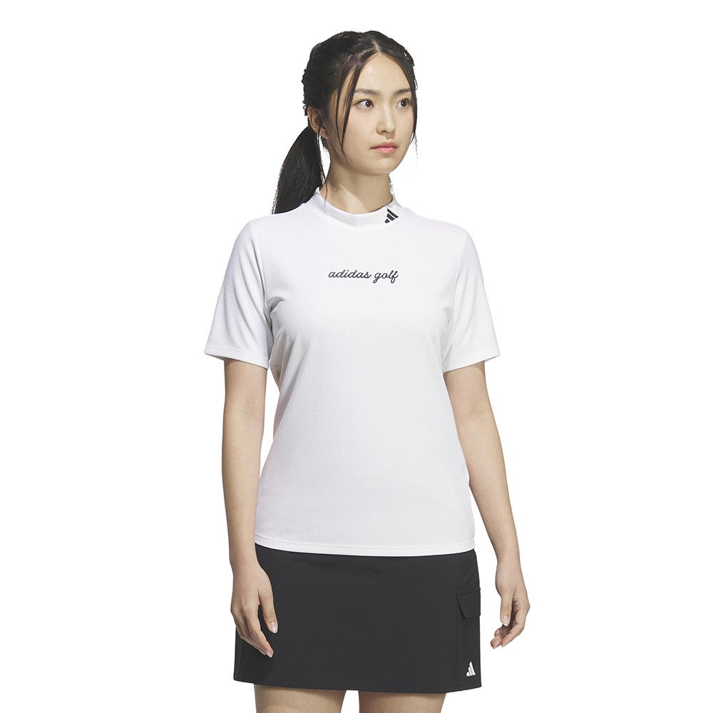 アディダス 新品 セットアップ ゴルフウェア 半袖 スカート 春夏 モックネック アディダス（adidas）（レディース）モックネック ゴルフ 半袖 CC