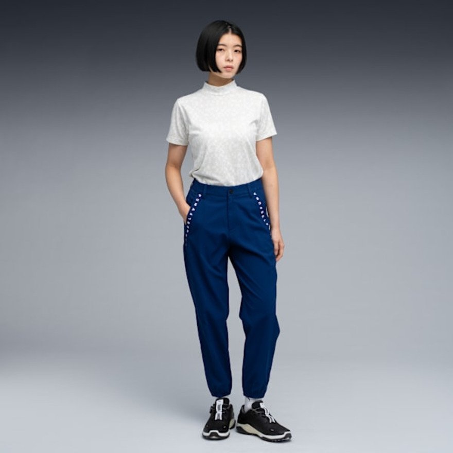 新品 PUMA プーマゴルフ レディースセットアップ モックネック＆スカート PUMA（プーマ） スカート ウィメンズ ゴルフ PF テック ライン カード