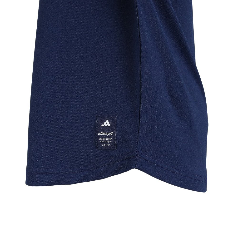 アディダス（adidas）（レディース）モックネック レディース ゴルフ 半袖 CB フレンチスリーブ OGH87-KM0841 NVY
