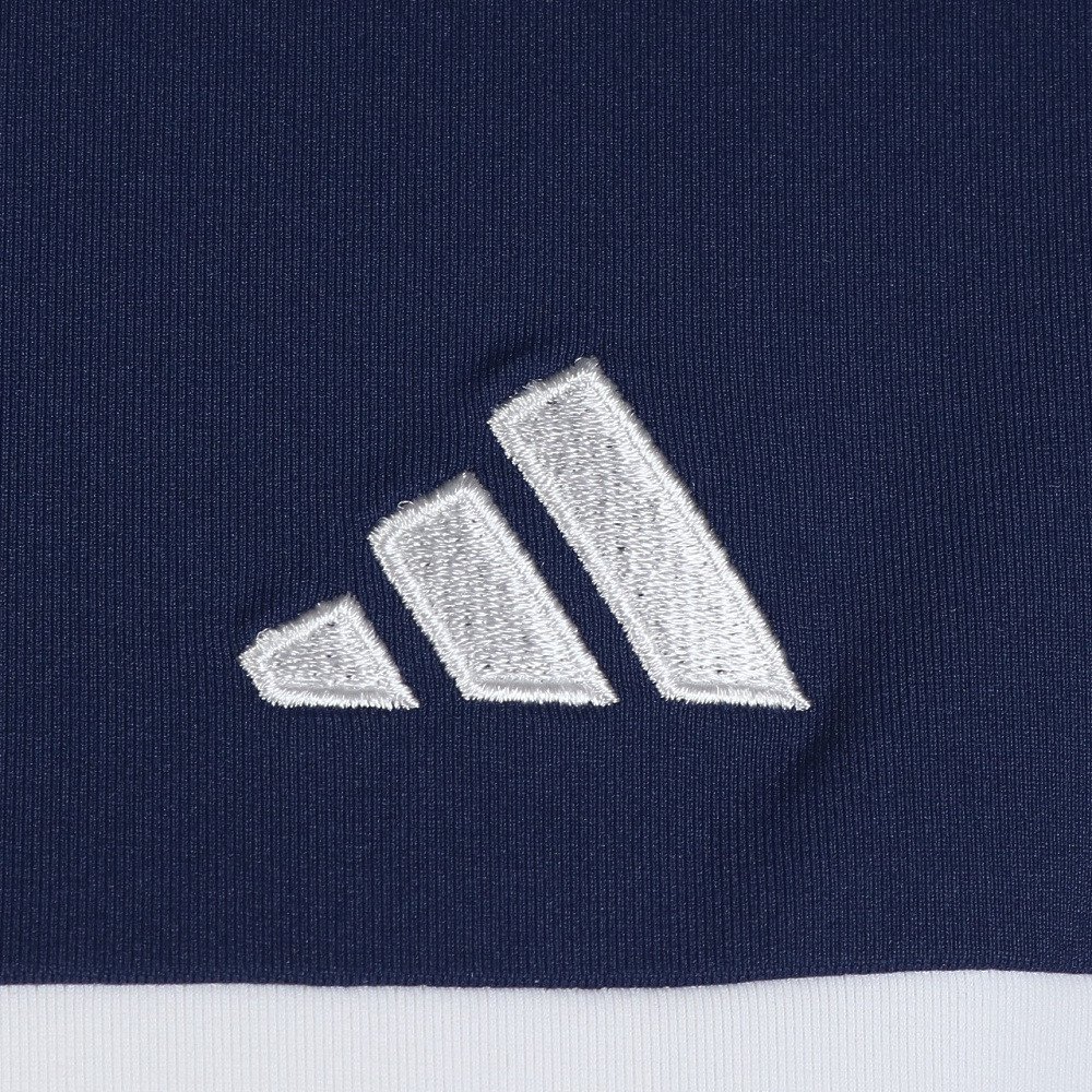 アディダス（adidas）（レディース）モックネック レディース ゴルフ 半袖 CB フレンチスリーブ OGH87-KM0841 NVY