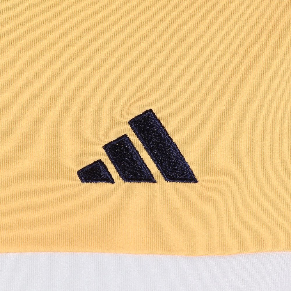 アディダス（adidas）（レディース）モックネック レディース ゴルフ 半袖 CB フレンチスリーブ OGH87-KM0843 YEL