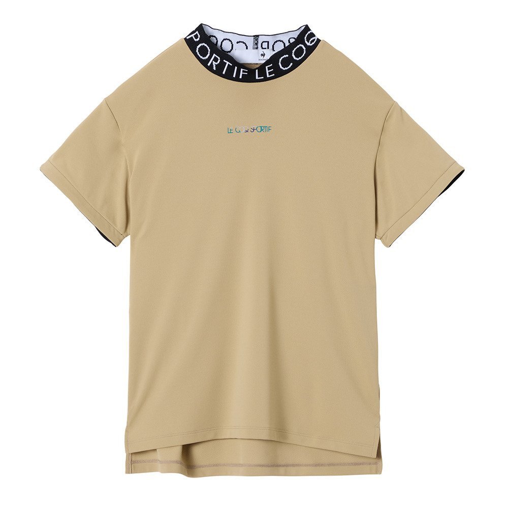 あ*ん様 ルコックスポルティフ ゴルフ モックネックシャツ【アイボリー/LL】新 ルコックスポルティフ（lecoqsportif）（レディース）モックネック