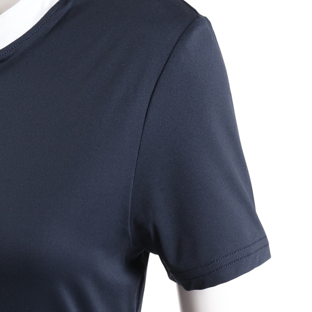 J.LINDEBERG（レディース）ゴルフウェア 吸汗 速乾 Meja Top バックブリッジ 半袖 Tシャツ 072-28544-098