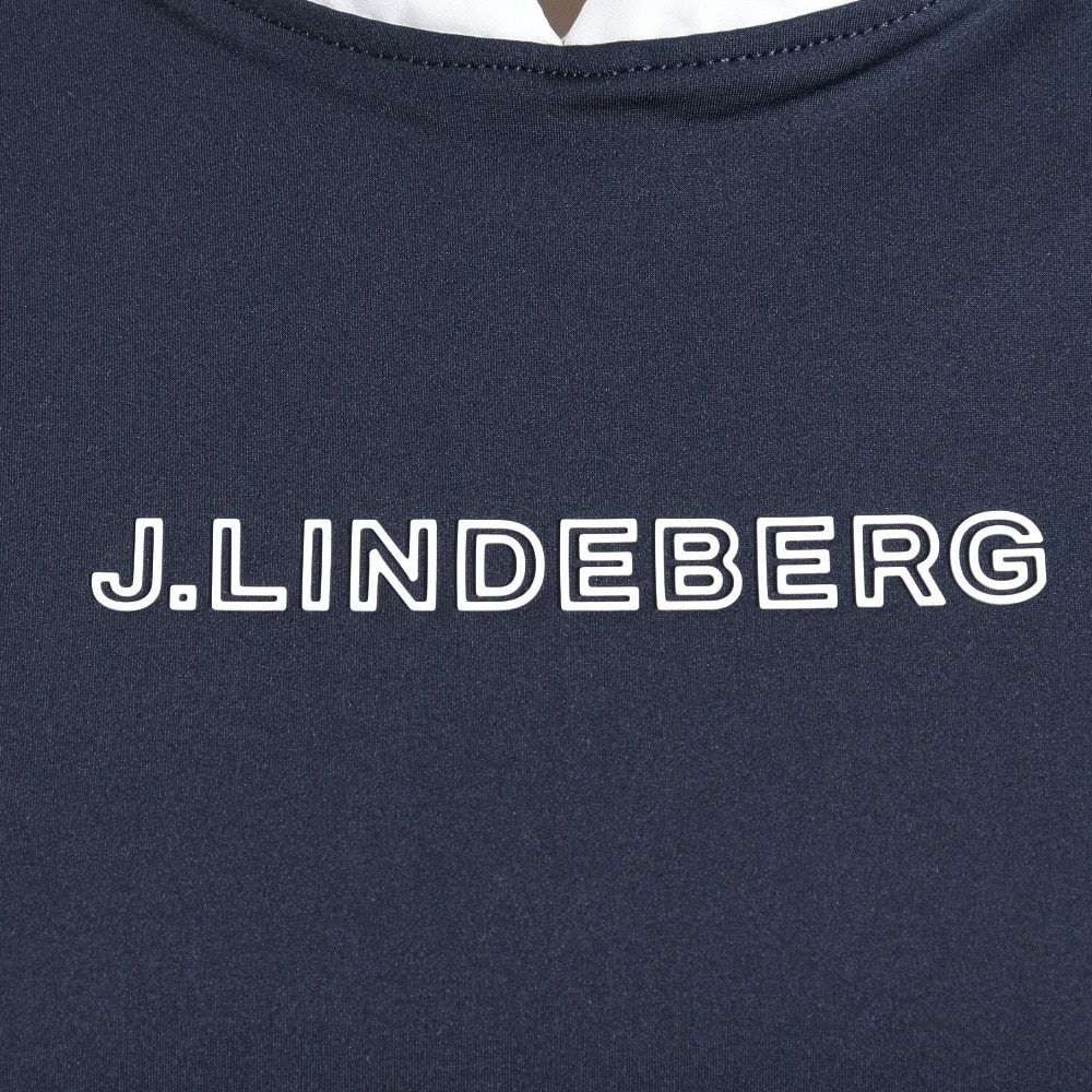 J.LINDEBERG（レディース）ゴルフウェア 吸汗 速乾 Meja Top バックブリッジ 半袖 Tシャツ 072-28544-098