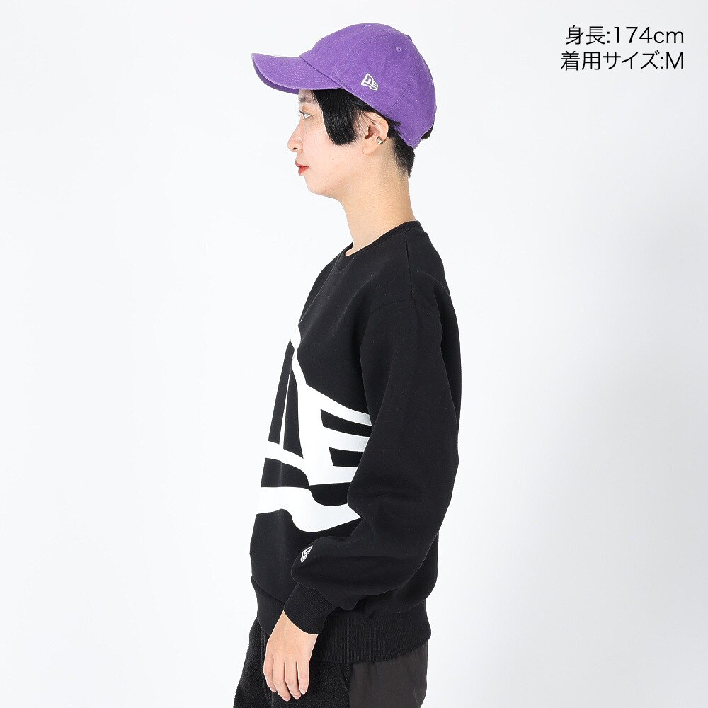 ニューエラ（NEW ERA）（レディース）ゴルフウェア テックスウェット クルーネック ダンボールニット フラッグロゴ 13762651