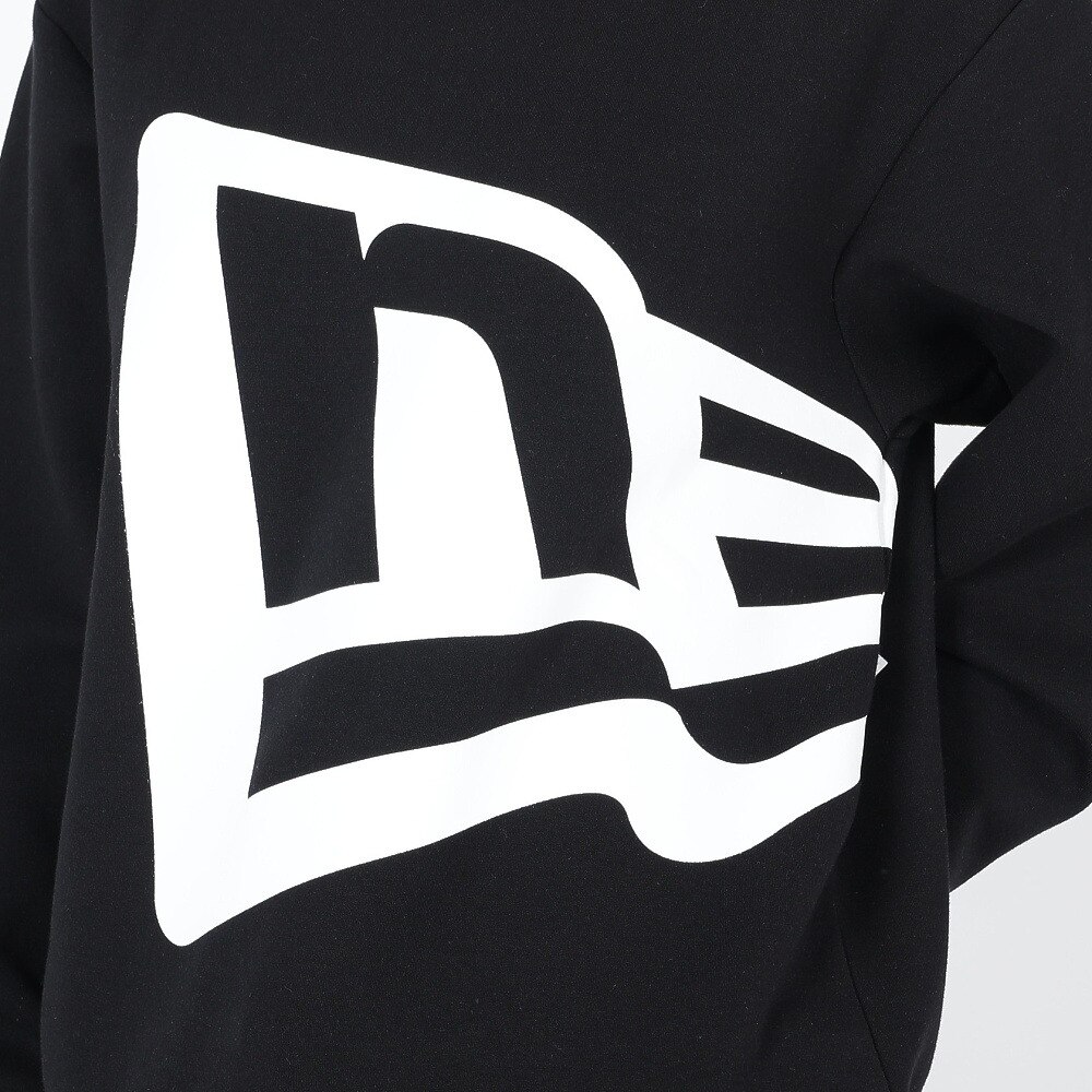 ニューエラ（NEW ERA）（レディース）ゴルフウェア テックスウェット クルーネック ダンボールニット フラッグロゴ 13762651
