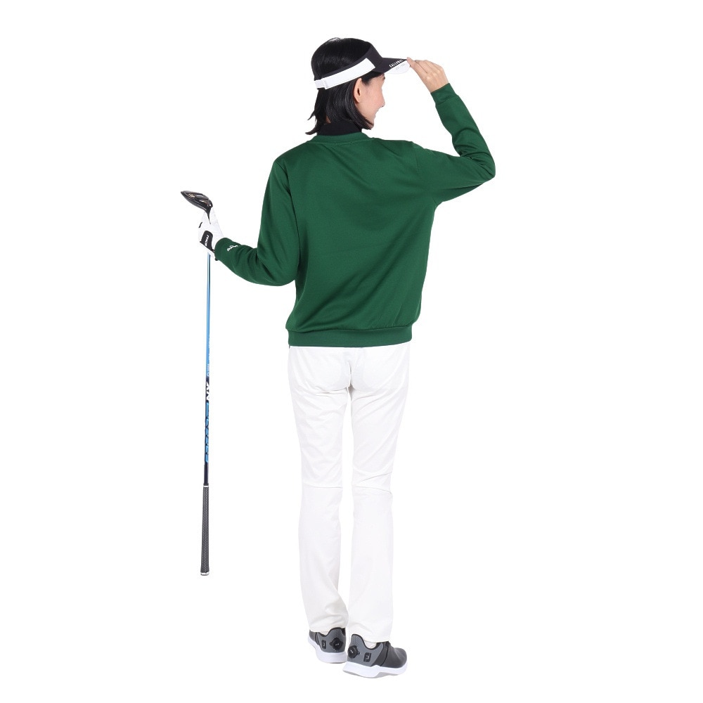 キャロウェイ（CALLAWAY）（レディース）ゴルフウェア 長袖 プルオーバークルーネックスウェット C24217202-1140