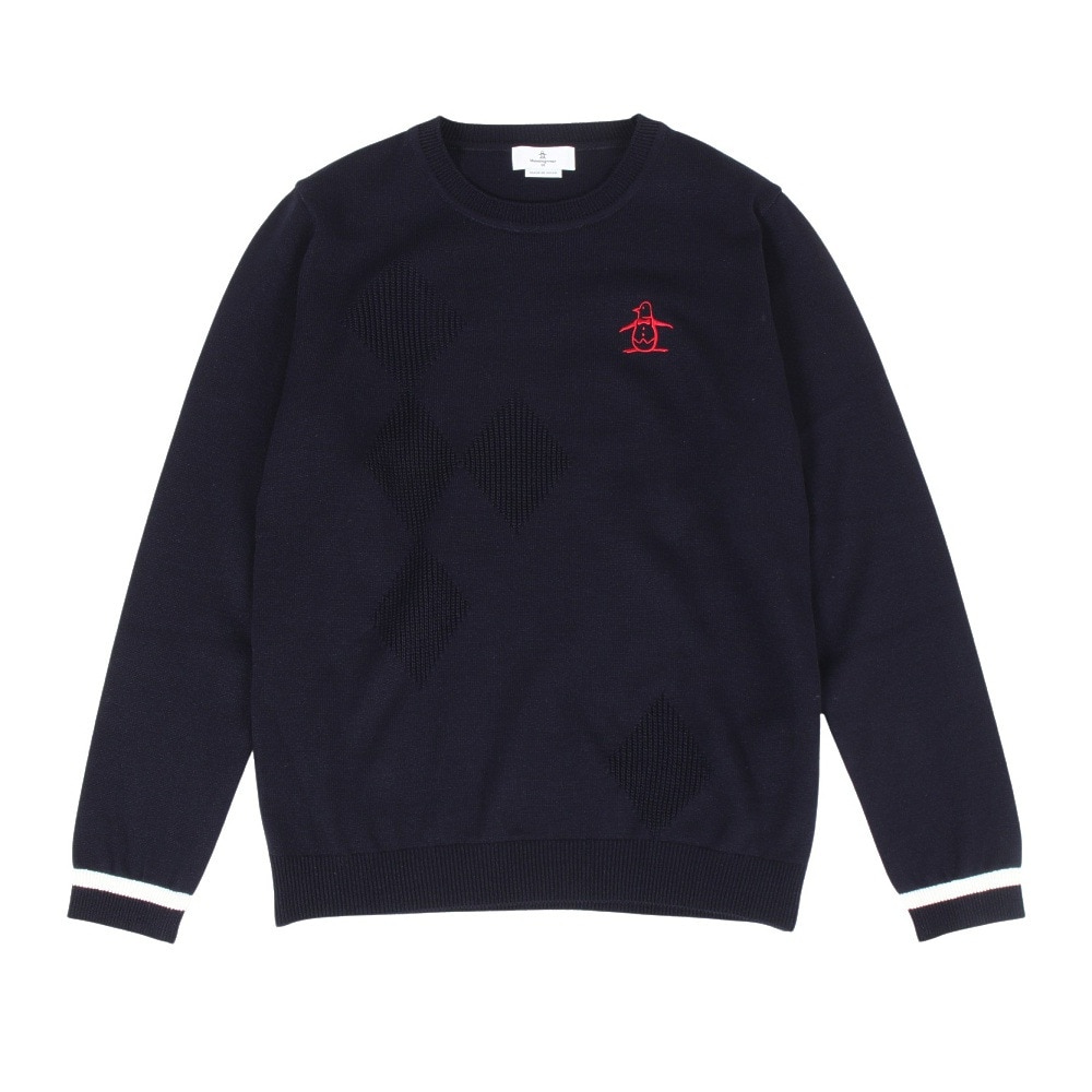 マンシング（MUNSING）（レディース）ゴルフウェア アーガイル クルー