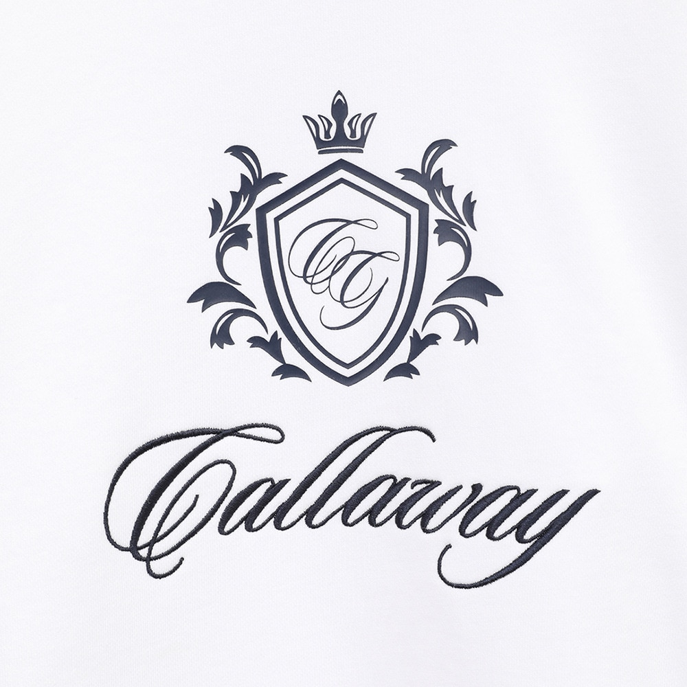 キャロウェイ（CALLAWAY）（レディース）ゴルフウェア プルオーバー 長袖 クルーネックスウェット C25117201-1030