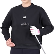 (レディース)ゴルフウェア スウェット クルーネック プルオーバー 012-5162502-010
