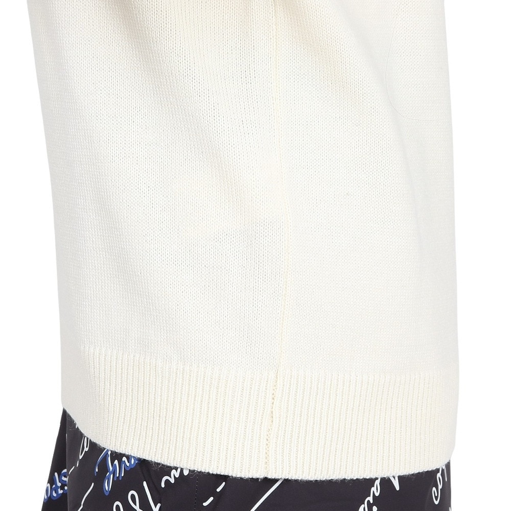 ルコックスポルティフ（lecoqsportif）（レディース）ゴルフウェア 変形クルーネックセーター LG4FST03L WH00