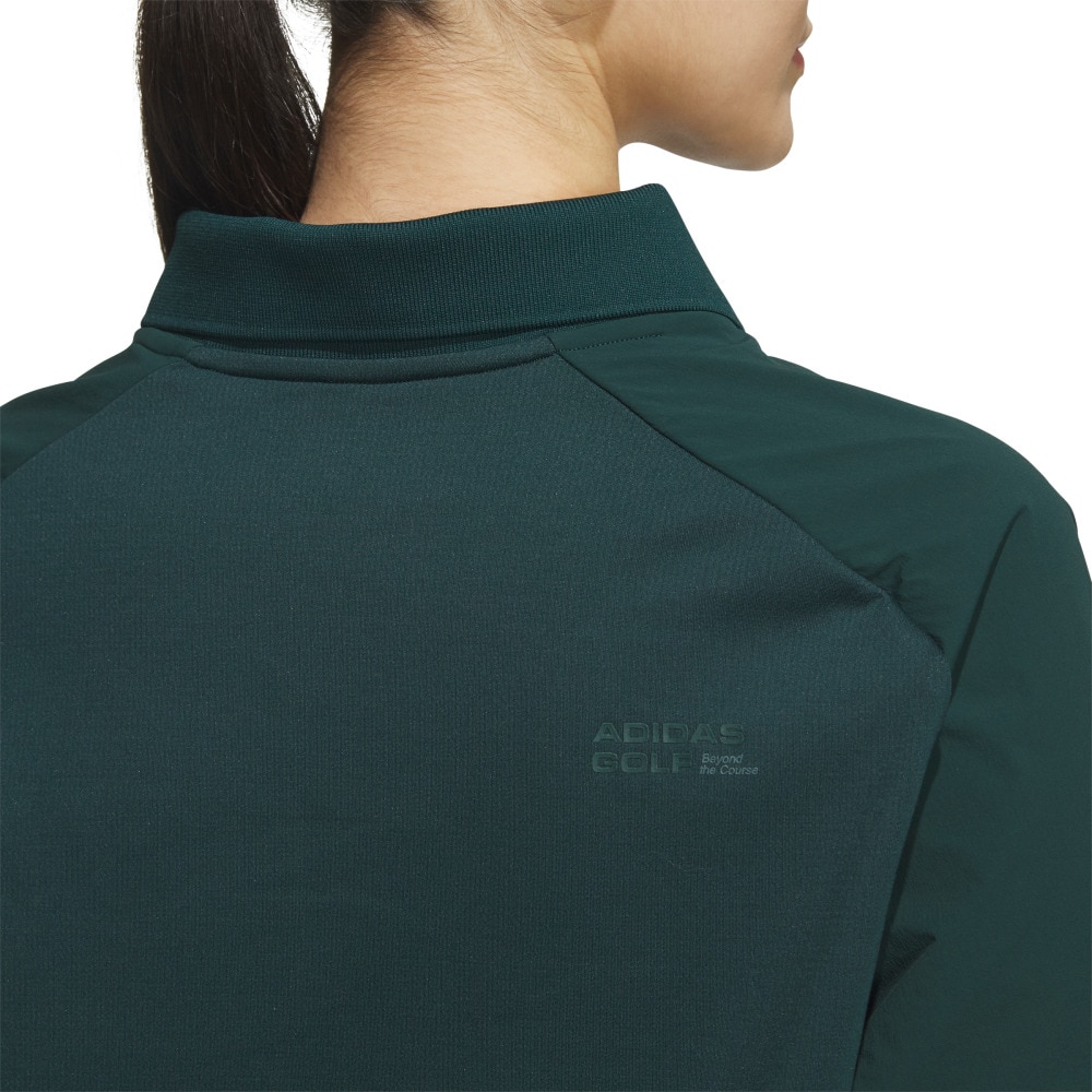 アディダス（adidas）（レディース）ゴルフウェア スウェットシャツ 長袖 JWJ87-JM9610 DGRN