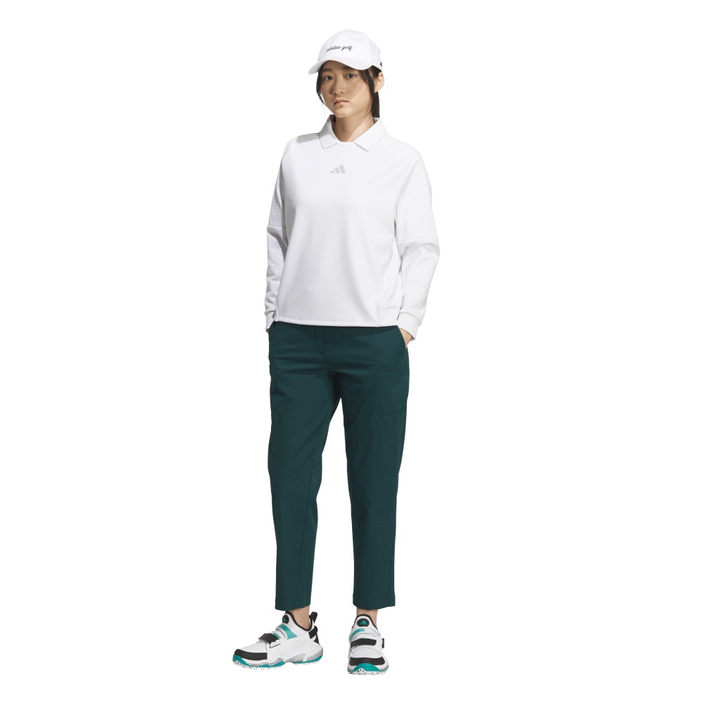 アディダス（adidas）（レディース）ゴルフウェア スウェットシャツ 長袖 JWJ87-JM9612 W