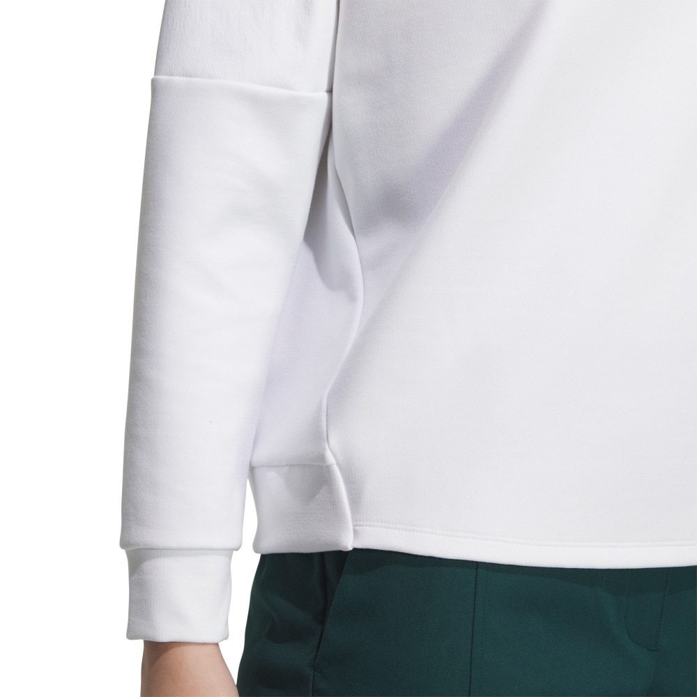 アディダス（adidas）（レディース）ゴルフウェア スウェットシャツ 長袖 JWJ87-JM9612 W